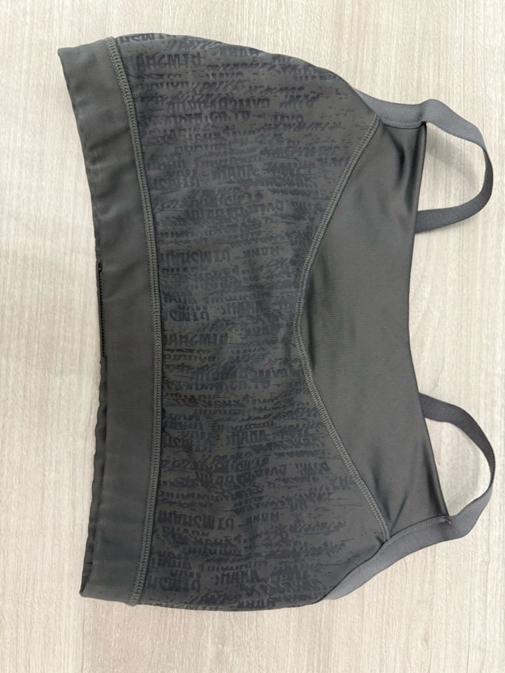 Gymshark Gray Athletic sports Bra Sz M best fits Sz S - Picture 5 of 6